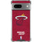 NBA Miami Heat Red Primary Logo Google Pixel 7a Clear Case